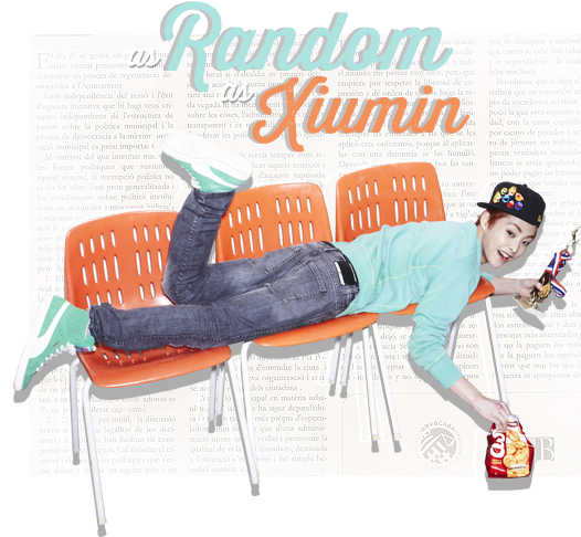 [as Random As Xiumin] - Xiumin (600x507), Png Download