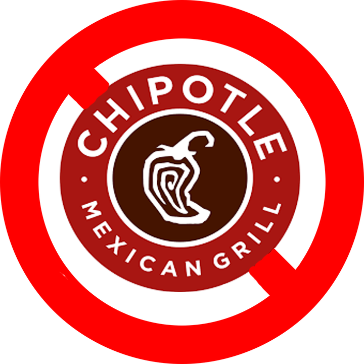 Boycott Chipotle - Chipotle Mexican Grill Logo Png (720x720), Png Download