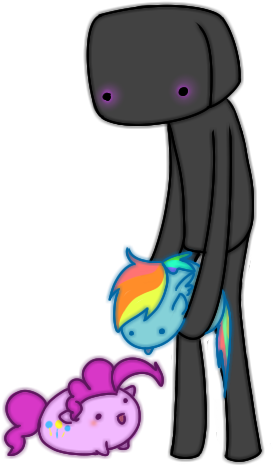 Minecraft Rainbow Dash Pony Purple Mammal Pink Violet - Digital Art (600x600), Png Download