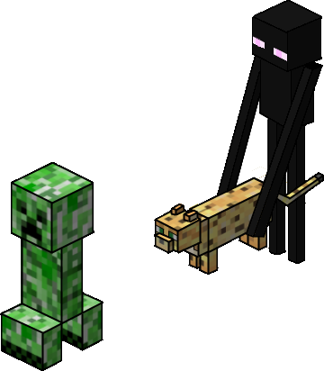 I Only Drew The Enderman Because It Was The Only Thing - Minecraft: Masters Of Minecraft - The Invasion Ebook (360x412), Png Download