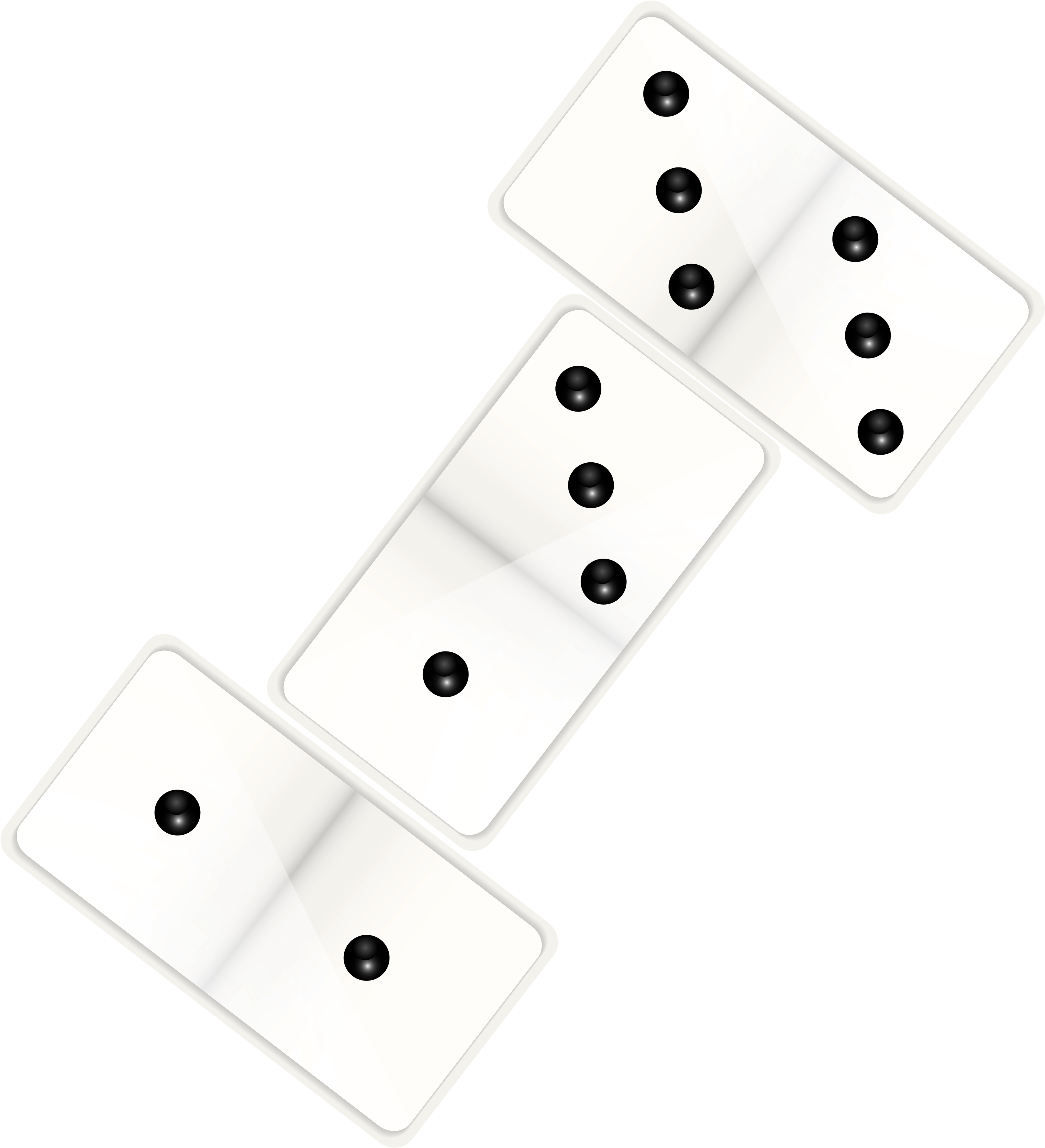 Dominoes Pieces Png Clipart - Dominoes Clipart Transparent (452x500), Png Download
