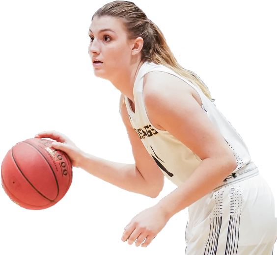 Athlete Spotlight Bottom - Women's Basketball (568x527), Png Download