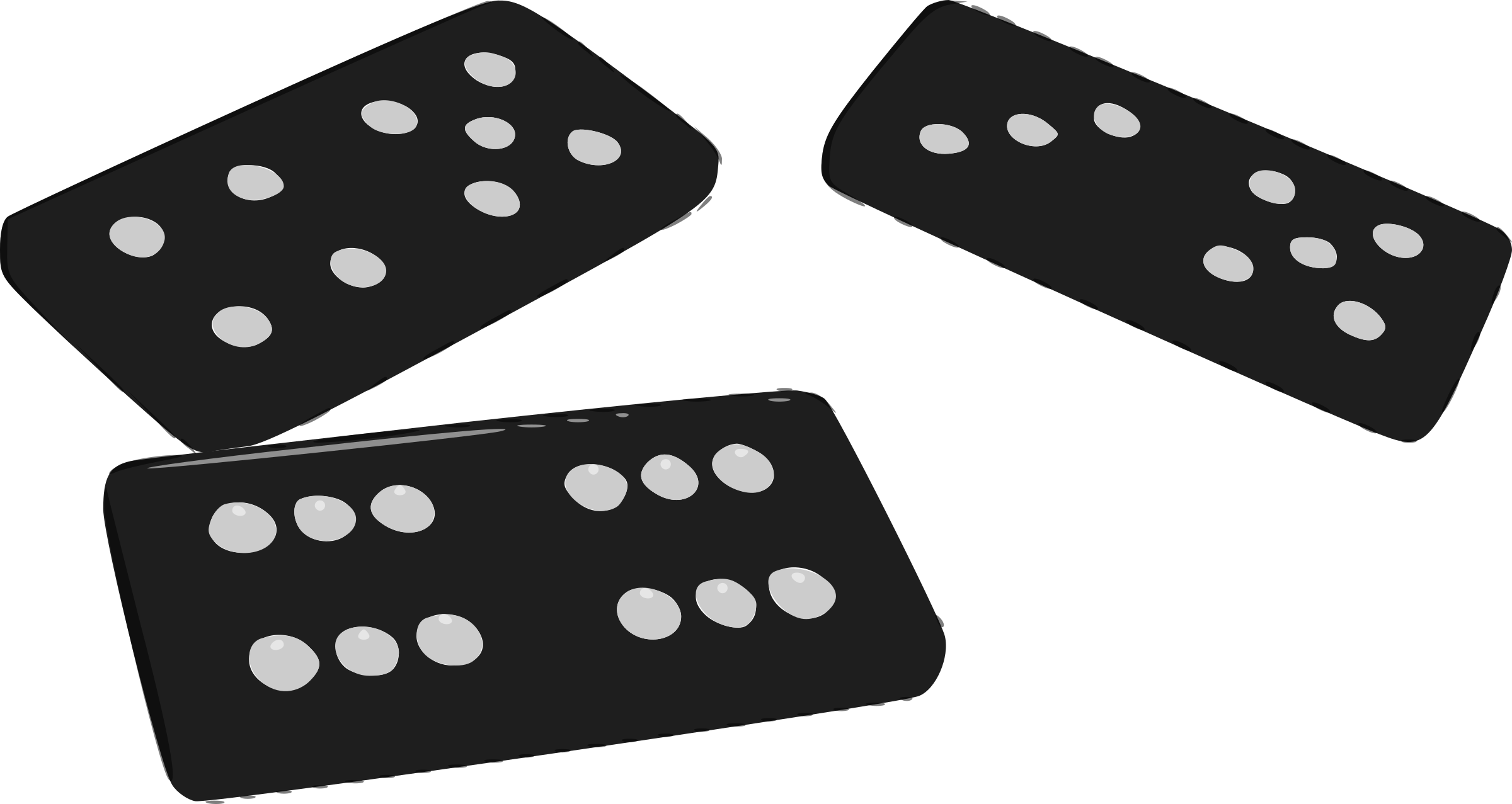 Dominoes Png - Domino Clipart (2400x1277), Png Download