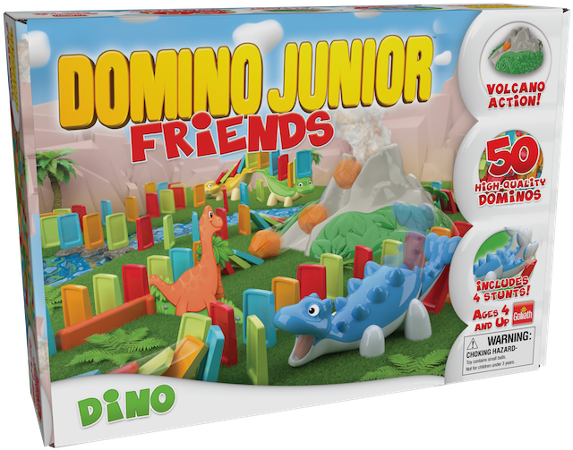 Goliath Domino Junior Dino Volcan 850 Gr (800x800), Png Download