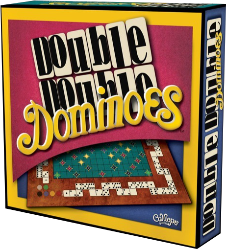 Double Double Dominoes Box - Calliope Games - Double Double Dominoes (500x541), Png Download