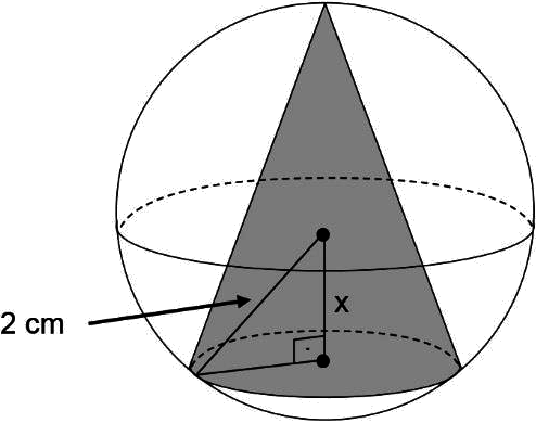 Baixar Png - Cone Inscrito Na Esfera (494x390), Png Download