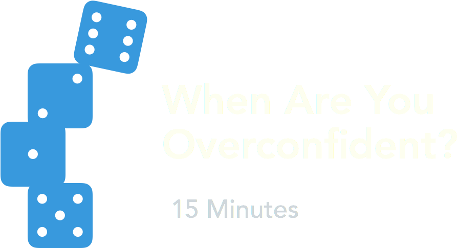 #9when Are You Overconfident - Dice Game (960x720), Png Download