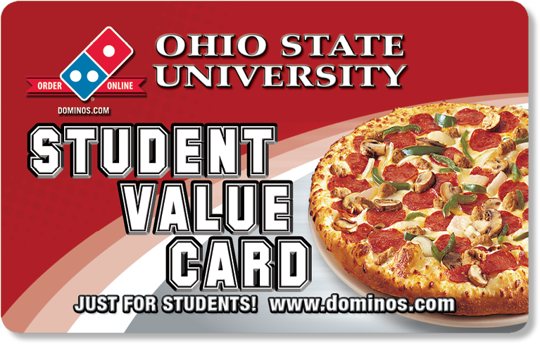 Campus Card - Dominos Student Discount Card (800x800), Png Download