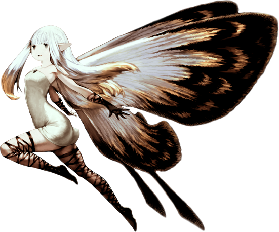 Airy - 3ds Bravely Default: Flying Fairy (551x458), Png Download