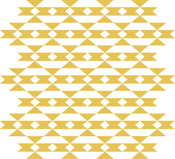 Another Of The Tribal Patterns Series - Yellow Tribal Pattern Png (600x546), Png Download