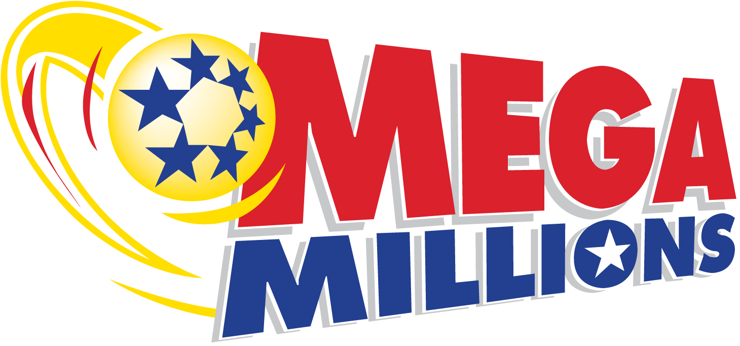 Lottery Drawing - Mega Millions Logo (1500x693), Png Download