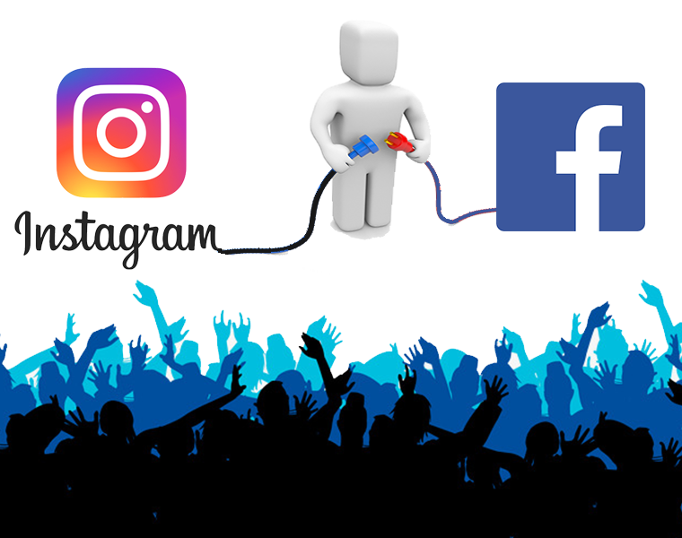 Link Your Instagram To Facebook And Increase Your Audience - Social Network (760x600), Png Download