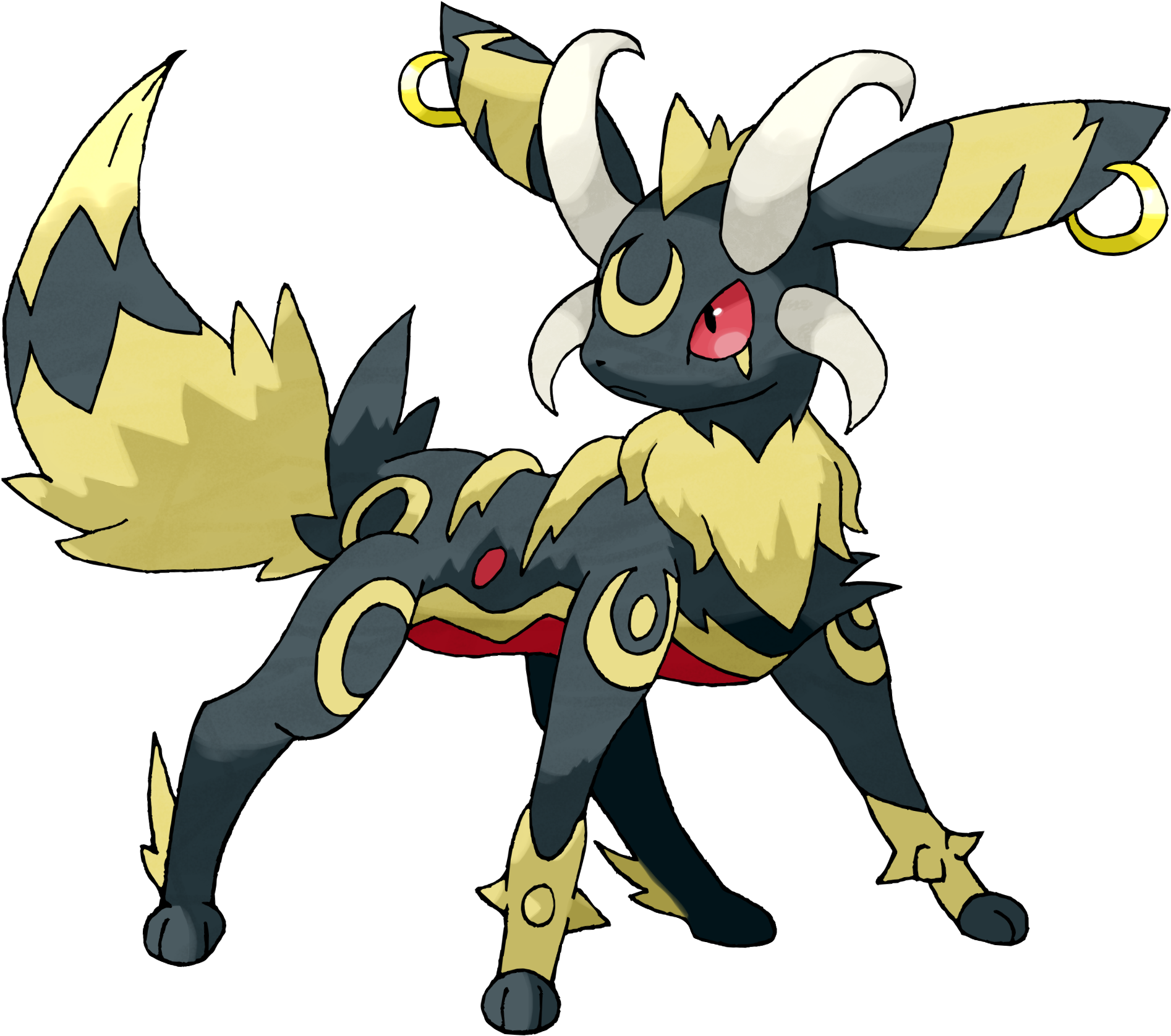 Umbreon - La Evolucion De Umbreon (2304x1728), Png Download