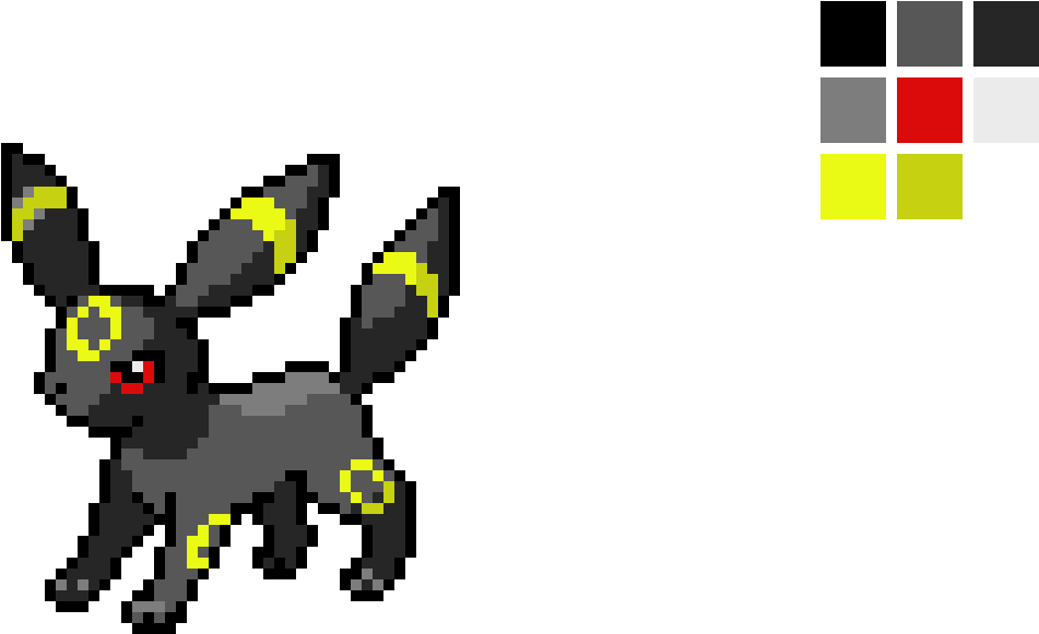 Umbreon - Pokemon Colosseum Trainer Sprite (1020x660), Png Download