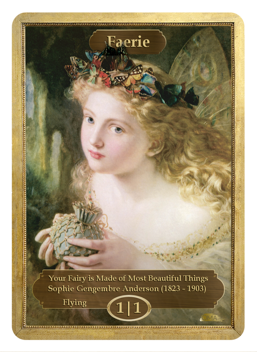 Faerie Token By Sophie Gengembre Anderson - Take The Fair Face Of Woman Sophie Anderson (822x1122), Png Download