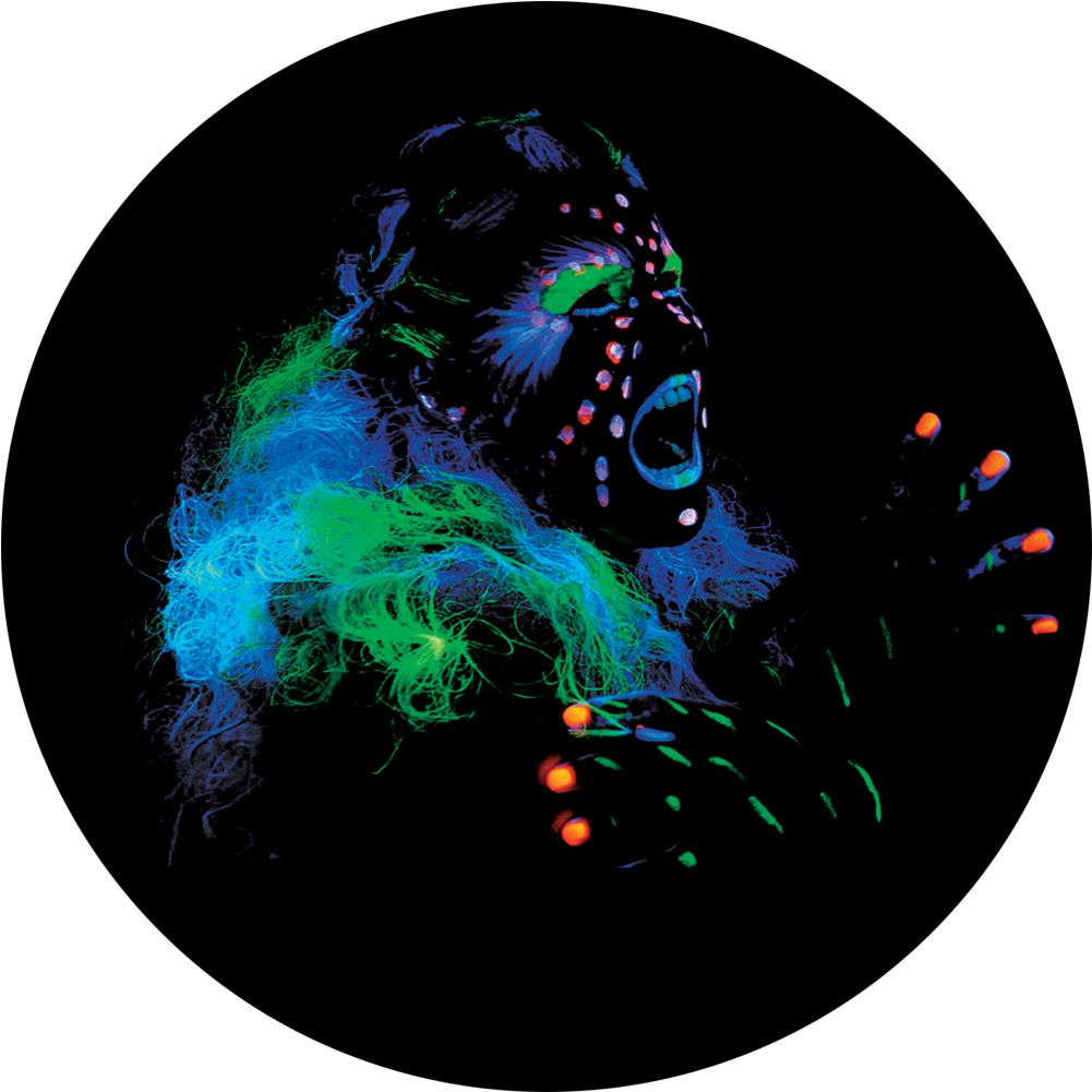 Apollo Design Cs-3444 Tribal Uv Colourscenic Glass - Tribal Uv - Apollo Glass Gobo #cs-3444 (1200x1200), Png Download