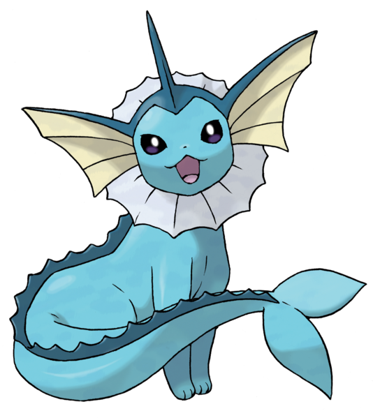 Eevee Vaporeon Flareon Jolteon Espeon Umbreon - Pokemon Vaporeon (600x600), Png Download