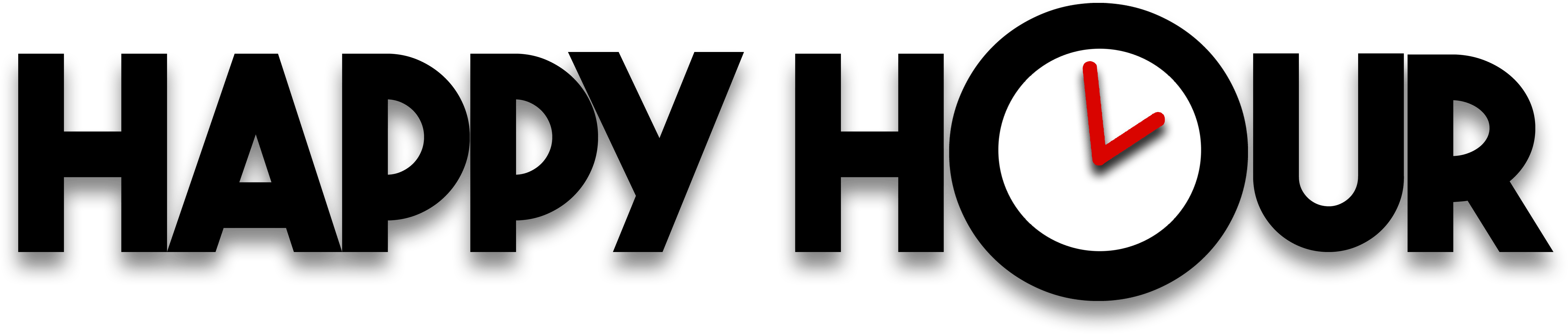 Visit - Happy Hour Logo Png (6000x1212), Png Download