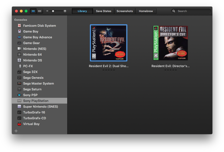 Game Imported Into Openemu - Resident Evil: Director's Cut For Playstation 1 Ps1 (942x642), Png Download