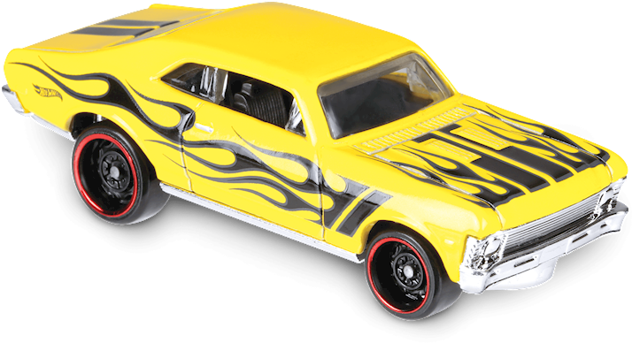 68 Chevy® Nova™ - Hot Wheels 68 Chevy Nova (892x407), Png Download