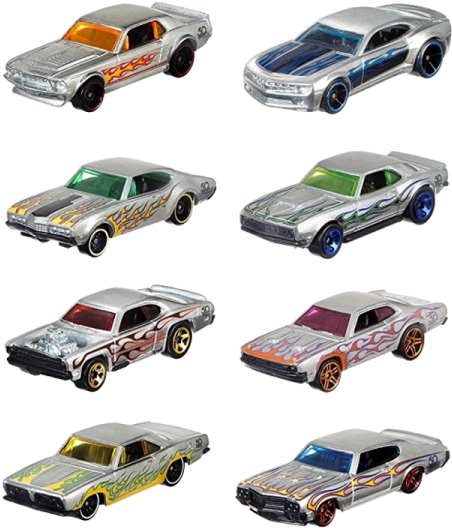Hot Wheels 50th Zamac (600x600), Png Download