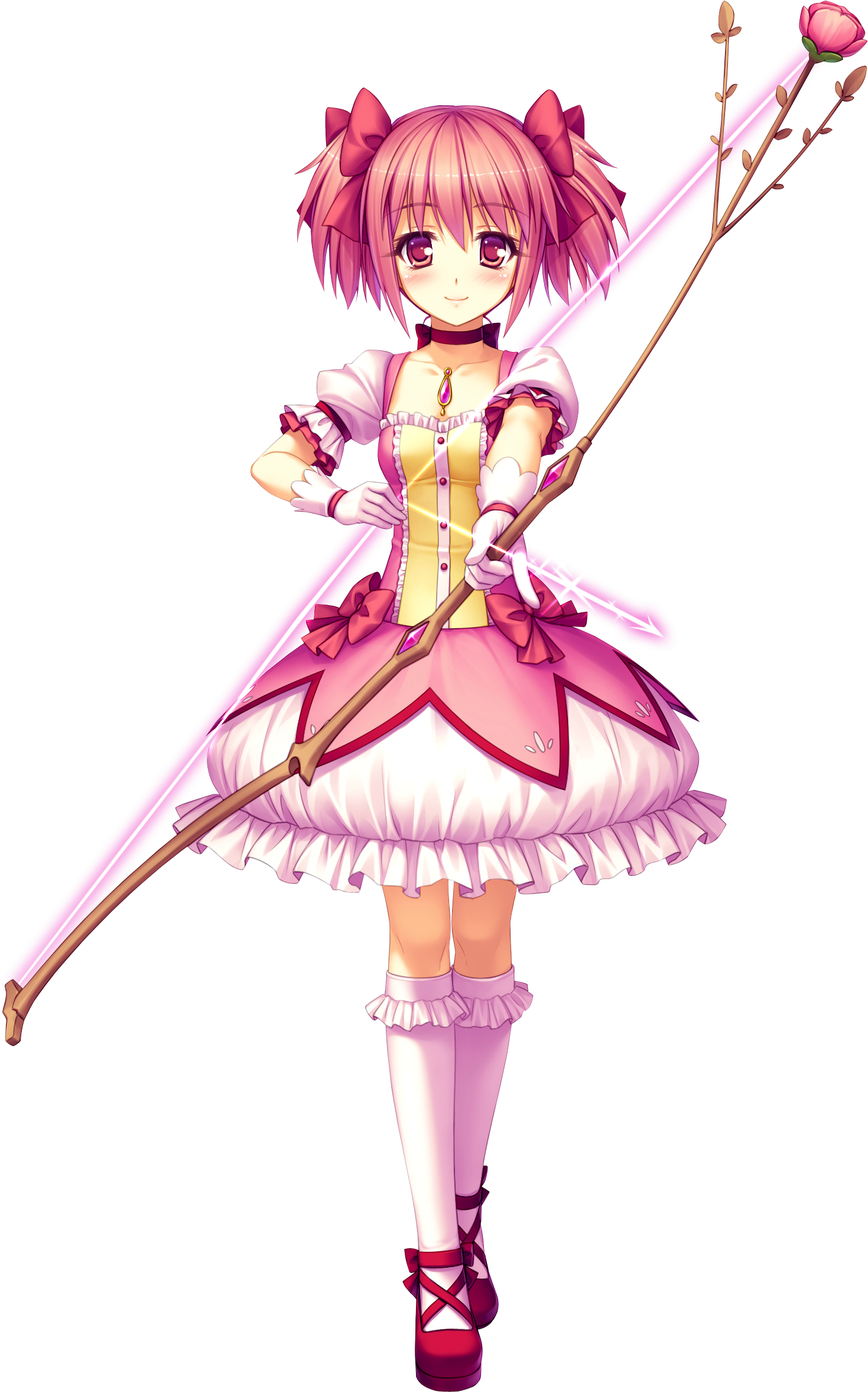 Kaname Madoka - Mahou Shoujo Madoka Kaname (1518x2400), Png Download