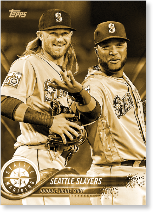 2018 Topps Series 1 Baseball - Seattle Mariners (1440x975), Png Download