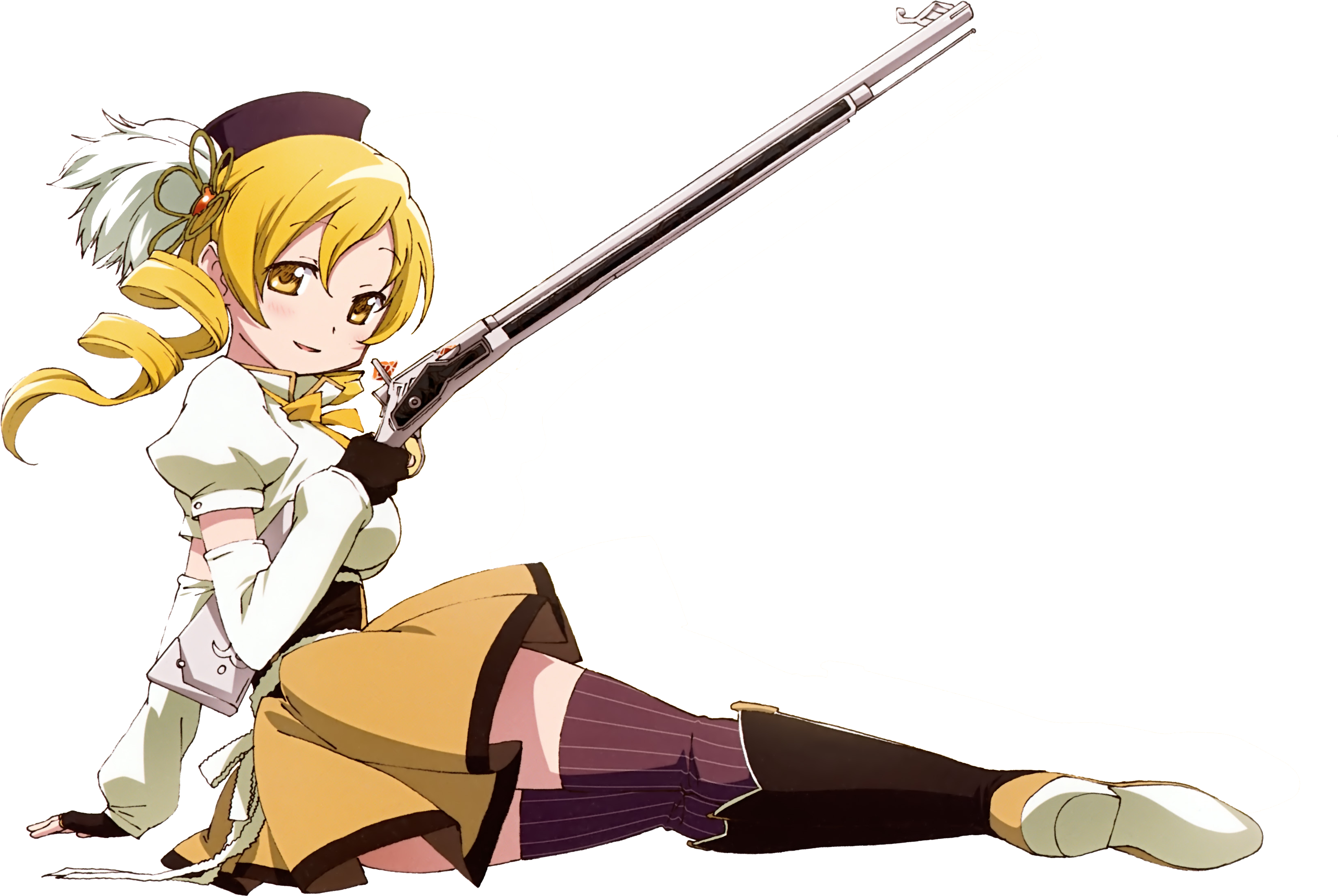 Puella Magi Madoka Magica Render By Bloomsama On Deviantart - Mami Tomoe (3500x2422), Png Download