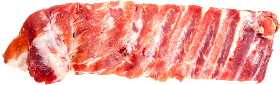 Pork-ribs - Transparent Baby Back Ribs Png (1000x1000), Png Download