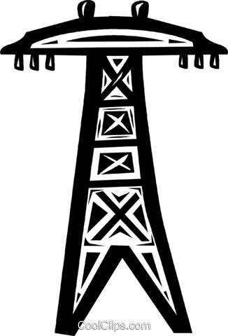 Power Lines Royalty Free Vector Clip Art Illustration - Illustration (326x480), Png Download