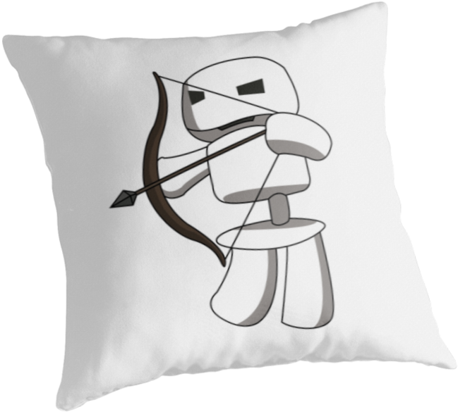 Minecraft Skeleton Archer - Faze Clan (875x875), Png Download