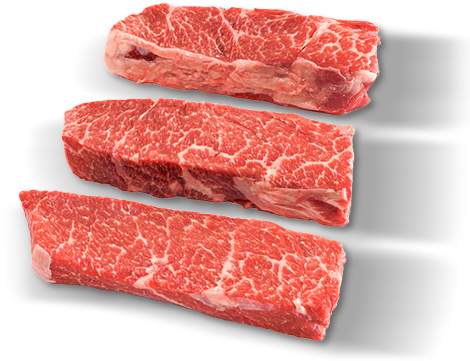 Midwestern Boneless Shortribs - Kobe Beef (470x390), Png Download