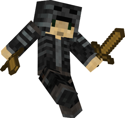 Minecraft Skeleton Hunter Skin - Minecraft (428x403), Png Download