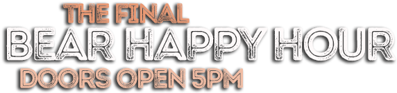 The Final Bear Happy Hour - Pc Game (600x251), Png Download