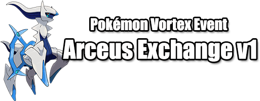 Arceus Exchange V1 Header Front - Pokémon (700x200), Png Download
