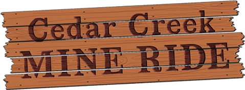 Cedar Creek Mine Ride - Cedar Point Ride Logos (500x376), Png Download