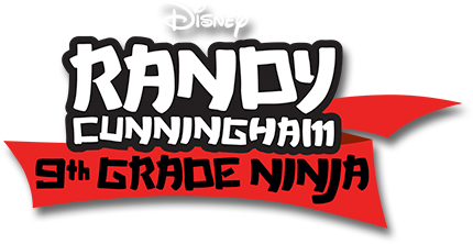 9th Grade Ninja - Randy Cunningham 9th Grade Ninja Logo (500x240), Png Download