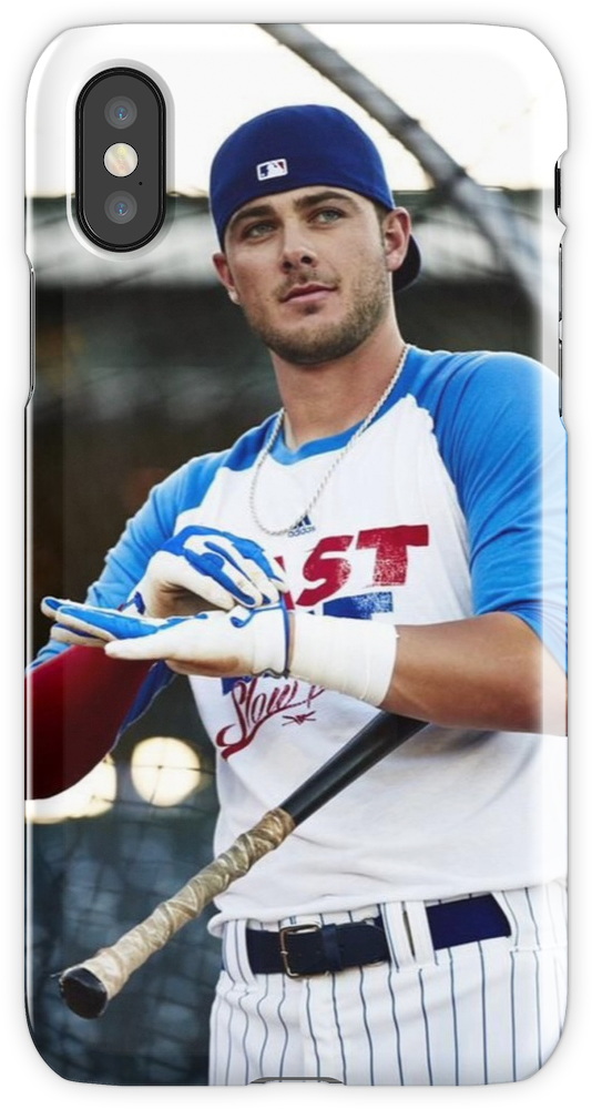 Kris Bryant- Chicago Cubs Iphone X Snap Case - Bryant Beisbol (750x1000), Png Download