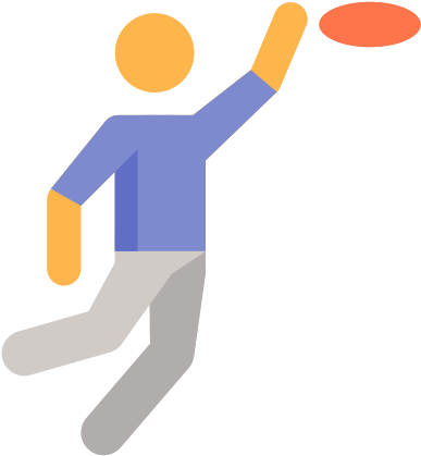 Frisbee Icon (500x500), Png Download