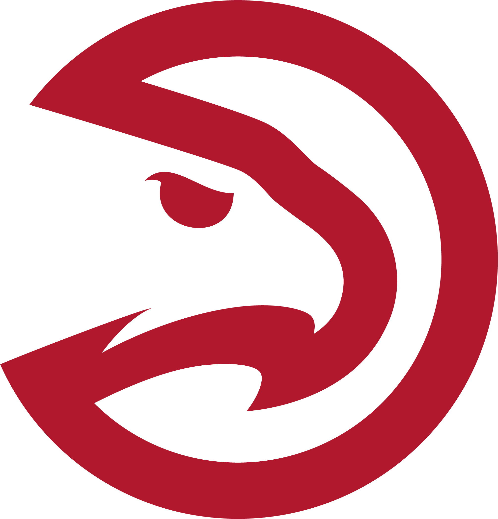 Atlanta Hawks Emblem - Atlanta Hawks Pacman (3840x2160), Png Download