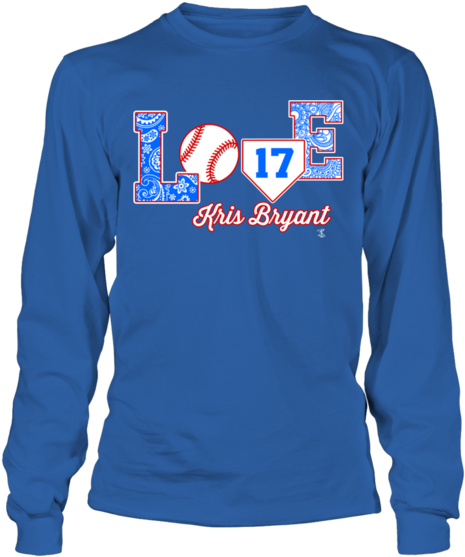 Love My Kris Bryant Player Shirt - Minecraft Adventure With Logo Youth Long Sleeved Shirt (600x600), Png Download