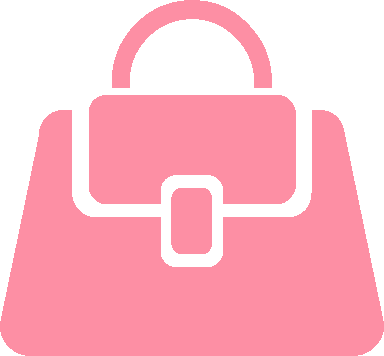 Handbag Icon Pink - Angel Tube Station (384x356), Png Download
