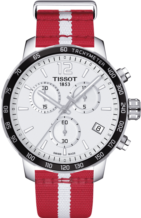 Tissot Quickster Atlanta Hawks Special Edition Watch - Hublot Tutti Frutti Red (555x840), Png Download
