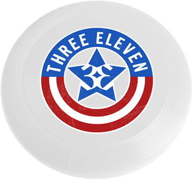 311 Stars & Stripes Frisbee - Circle (400x500), Png Download