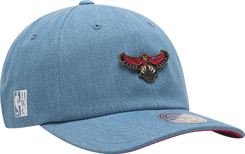 Nba Atlanta Hawks Hwc Denim Pin Snapback Cap - Baseball Cap (500x315), Png Download
