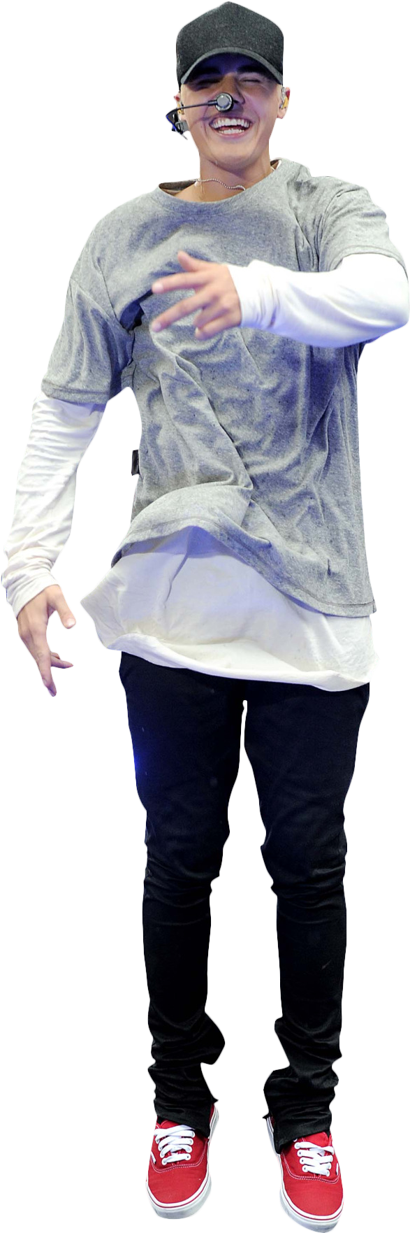 Justin Bieber Performing On Stage Png Image - Sneakers (1280x1920), Png Download