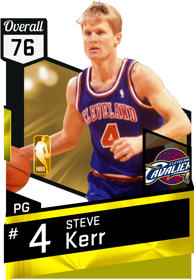 Steve Kerr - Steve Kerr Nba 2k17 (651x941), Png Download