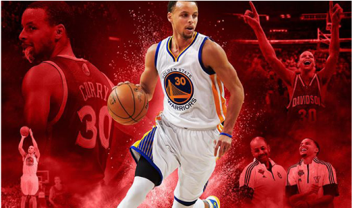Nba 2k16 Nlsc - Curry On 2k Cover (720x300), Png Download