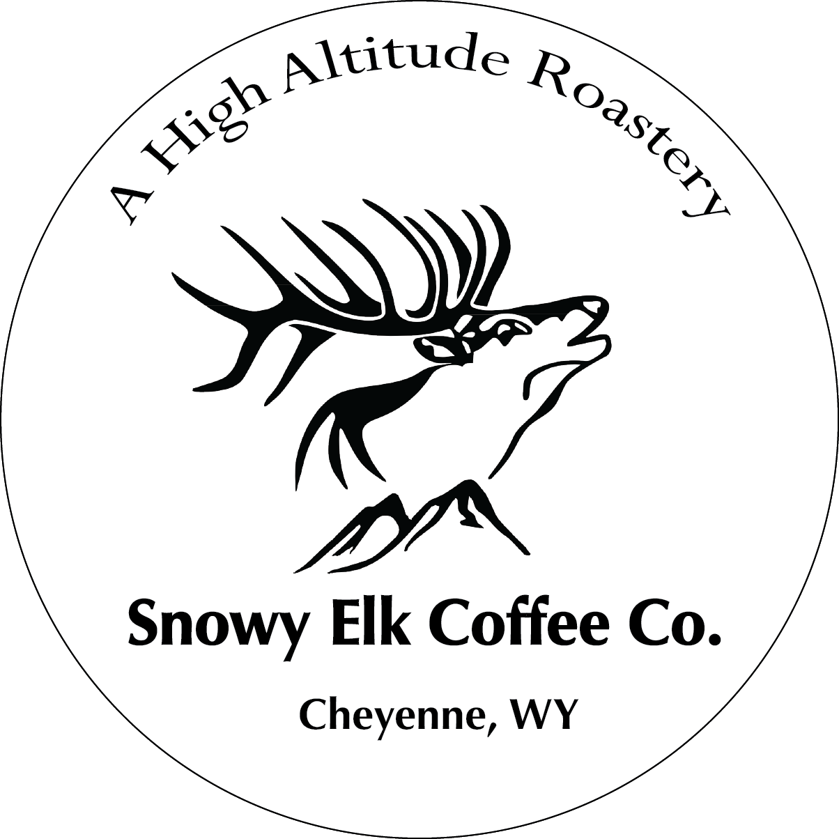 Snowy Elk Coffee Co - Better In Mountains King Duvet (1204x1204), Png Download