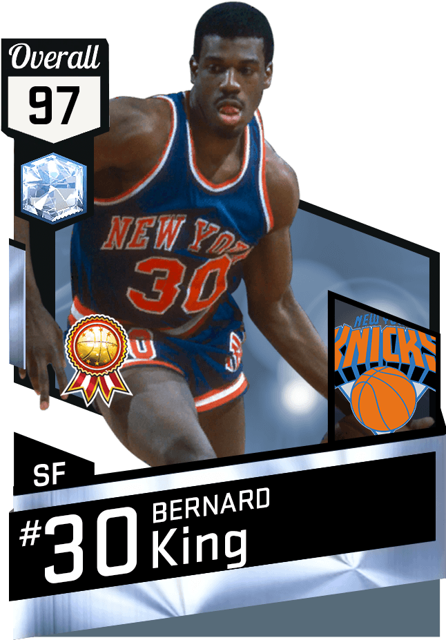 Bernard King - Gail Goodrich Nba 2k17 (651x941), Png Download